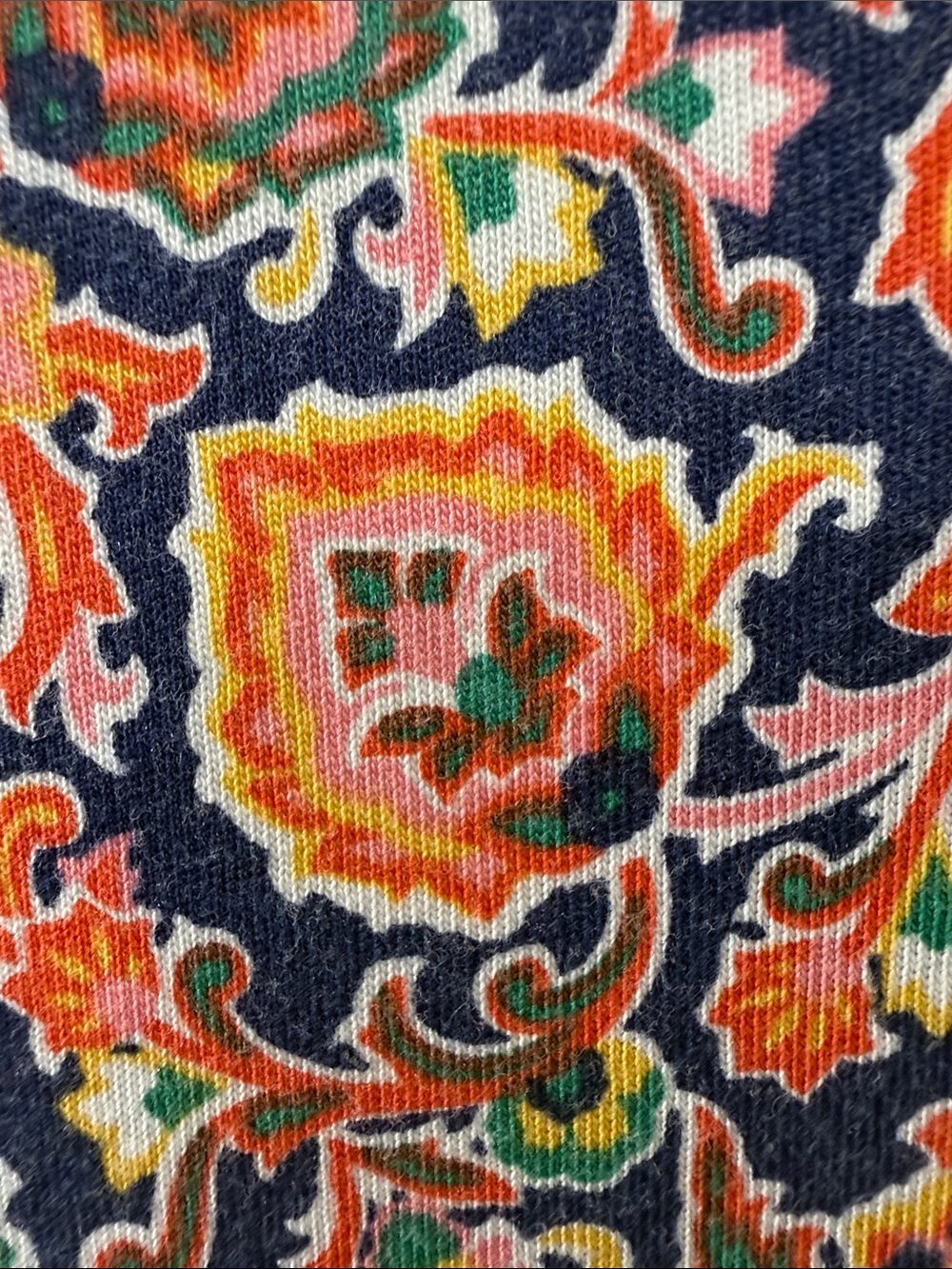 Boden Maxi Dress with Navy Placket - Picture 10 of 14